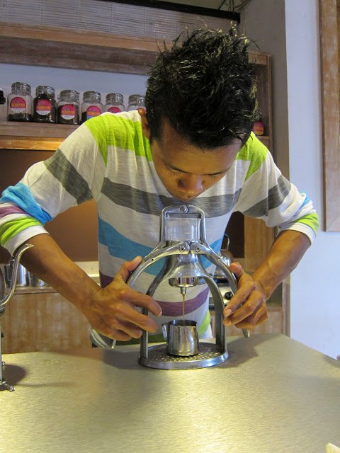 Freshly roasted coffee, organic, artisan, Indonesian food, Ubud, Bali, unique