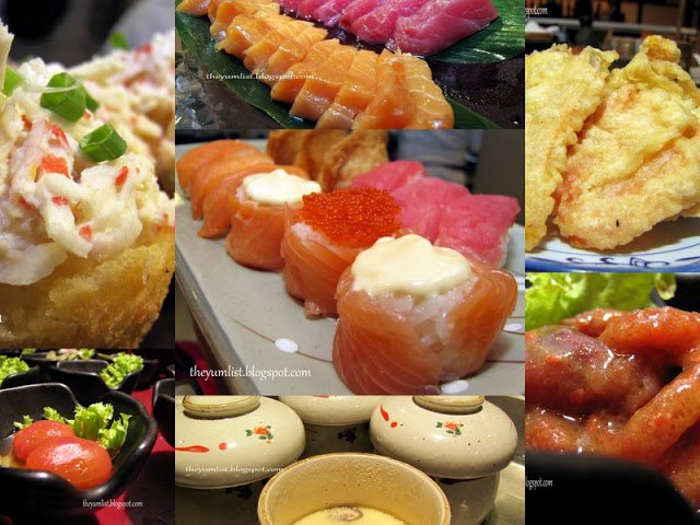 Cameron Highlands Resort, Gonbei Japanese Restaurant, sushi, sashimi, hot pot