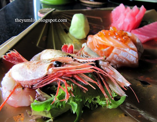 Jamu Bar, Pangkor Laut Resort, Japanese, sushi, sashimi