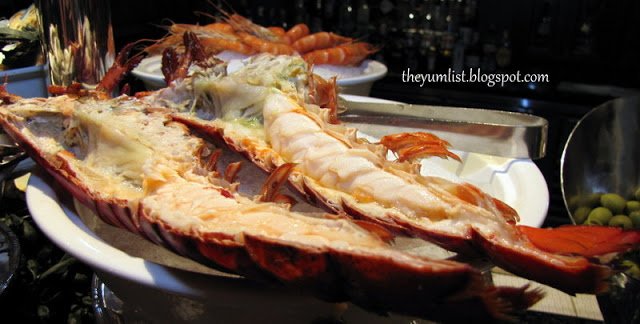 Sunday buffet brunch, Ritz Carlton, Kuala Lumpur, Bubbly brunch, champagne brunch, seafood buffet