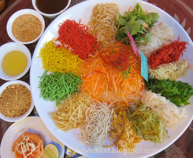 yee sang, Chinese New Year