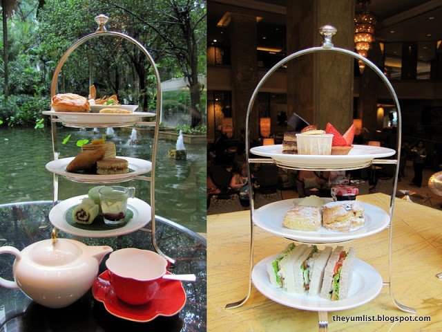 afternoon tea, lobby lounge, shangri la, kuala lumpur