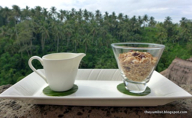 Cascades Restaurant, Breakfast, Viceroy Bali, Ubud, best breakfasts in Ubud