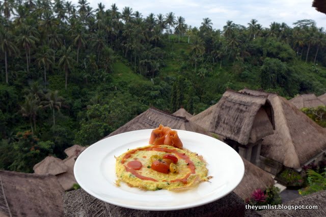 Cascades Restaurant, Breakfast, Viceroy Bali, Ubud,