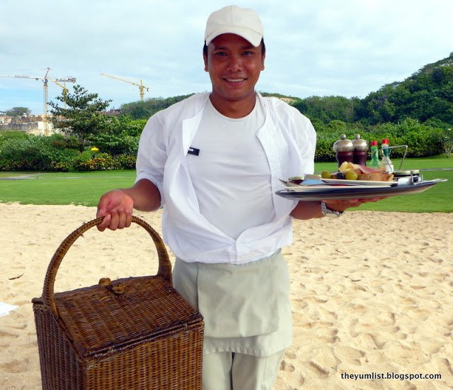 Beach Picnic, Nikko Resort and Spa, Nusa Dua, Bali