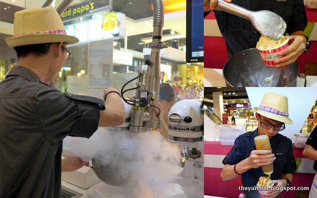 OMG! Liquid Nitrogen Ice Cream, Pavilion, Kuala Lumpur