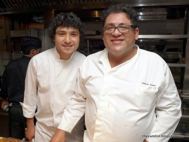 Peruvian, Chef eduardo vargas, the westin, qba, latin