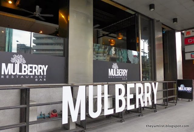 Mulberry, Christmas Eve Menu, Kuala Lumpur