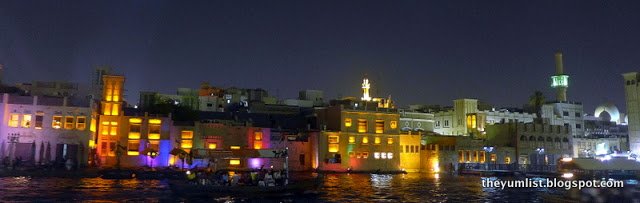 Bateaux Dubai, Dinner Cruise, Dubai Creek, United Arab Emirates