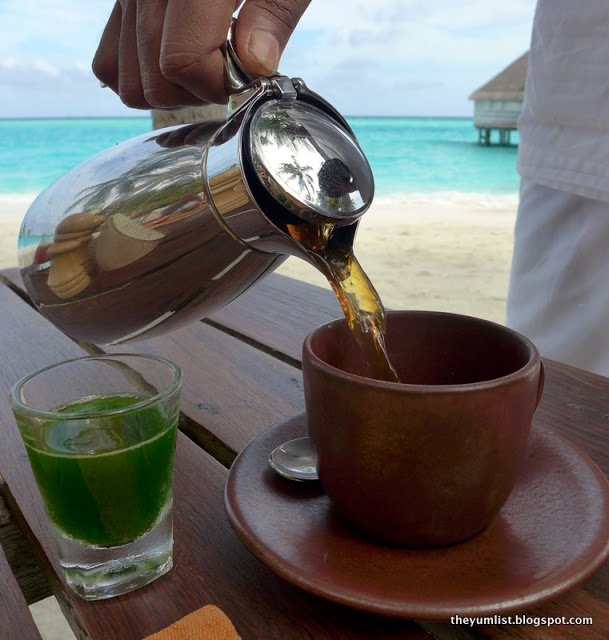 Breakfast at Gili Lankanfushi, Maldives