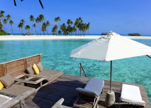 Gili Lankanfushi, Maldives overwater villa deck
