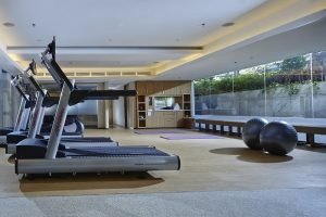 The well-appointed fitness centre is a great asset to the hotel