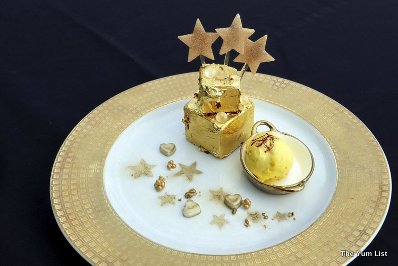 24-Carat Gold Dessert, Taj Exotica Resort and Spa Maldives