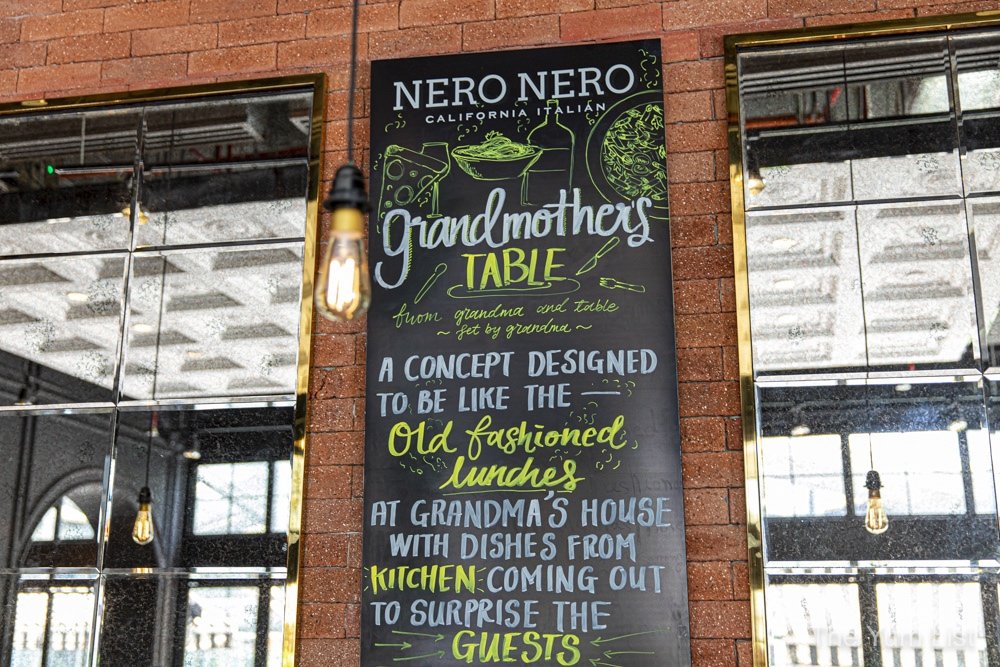 Grandmothers Table Nero Nero DC Mall