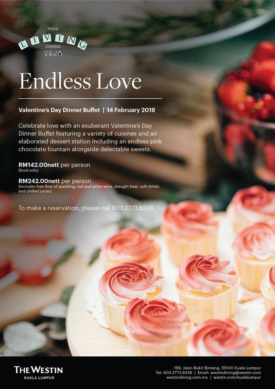 Valentine's Day Kuala Lumpur, Menus and Restaurants