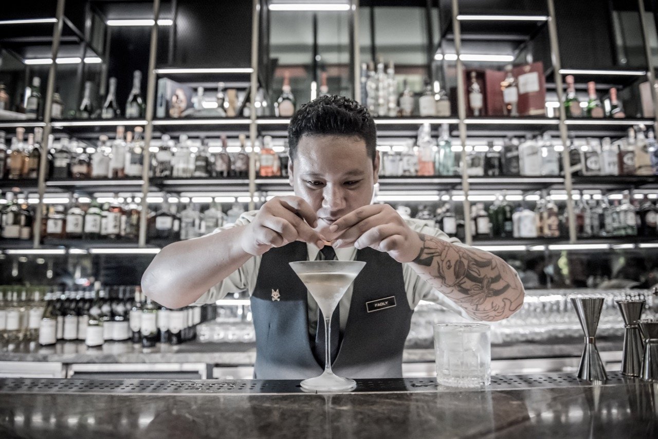 Fadly Sujebto, head bartender of Cin Cin Singapore