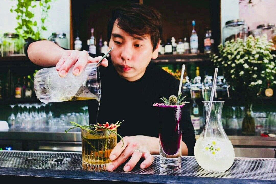 Jonathan Quek, bartender, botak liquor bar