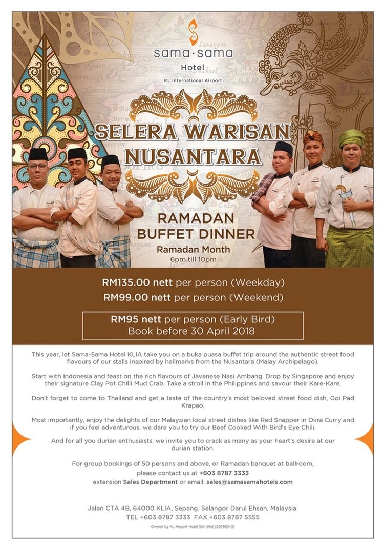 Ramandan buffets Malaysia 2018