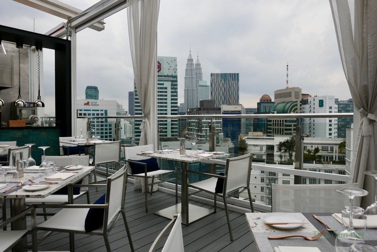 Cielo KL, rooftop bar Changkat, seafood restaurant