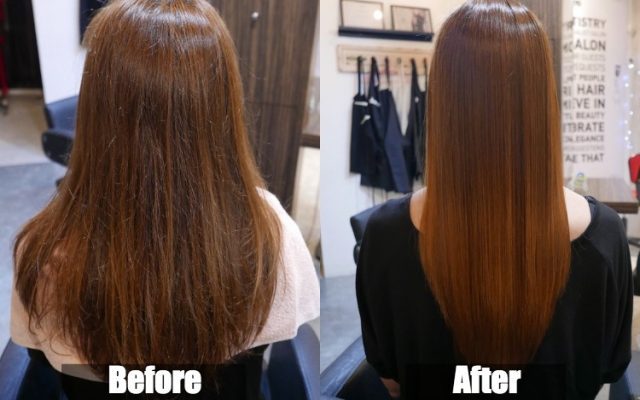 Formaldehyde-free Hair Straightening