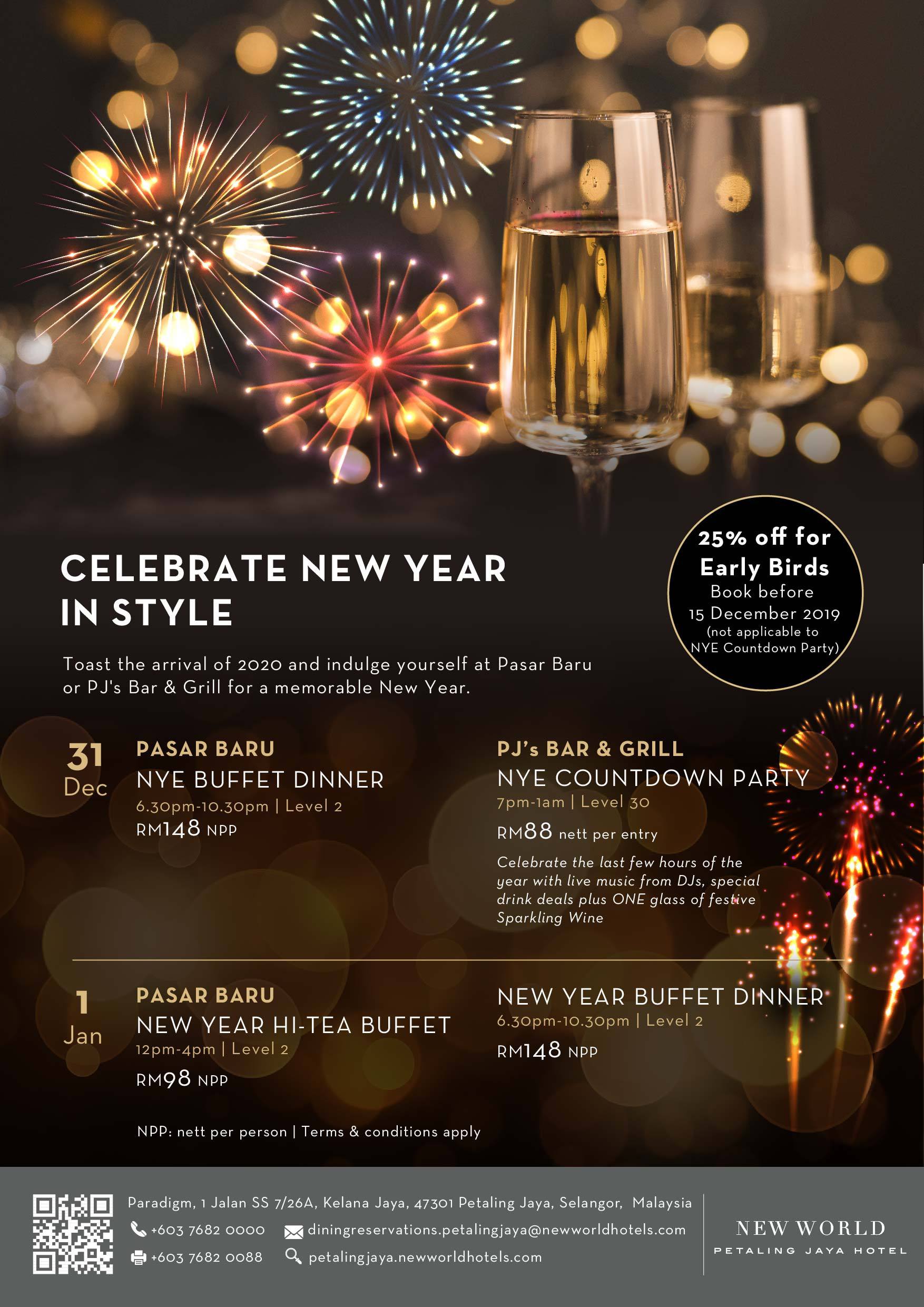 kuala lumpur new years eve 2020