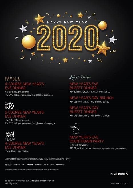 New Year's Eve Kuala Lumpur 2020