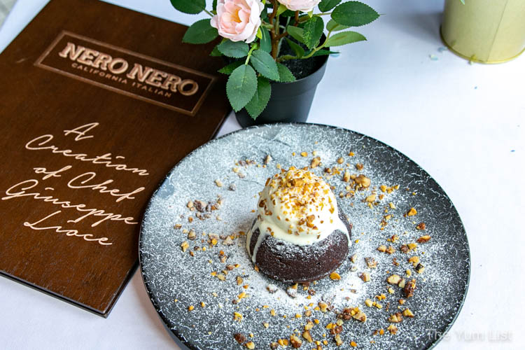 Nero Nero Menu, Italian DC Mall