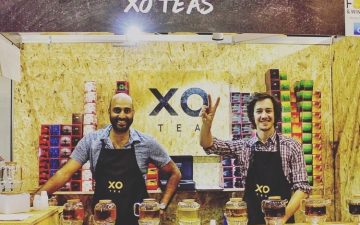 XO Tea Founders Peter Tuckey & Arjun Kumar