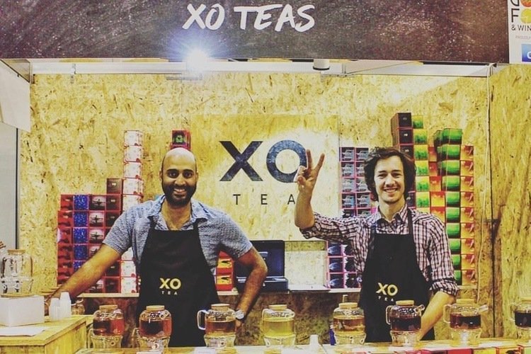 XO Tea Founders Peter Tuckey & Arjun Kumar