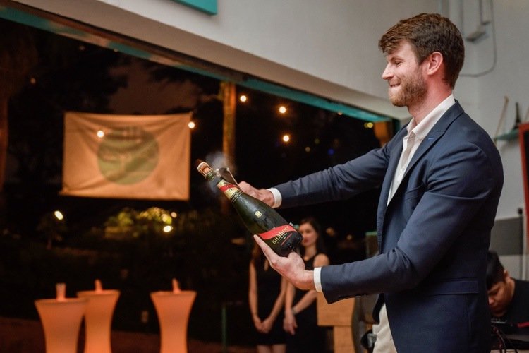 Jean-Baptiste Gourvil Brand Ambassador Martell, Mumm Perrier-Jouet