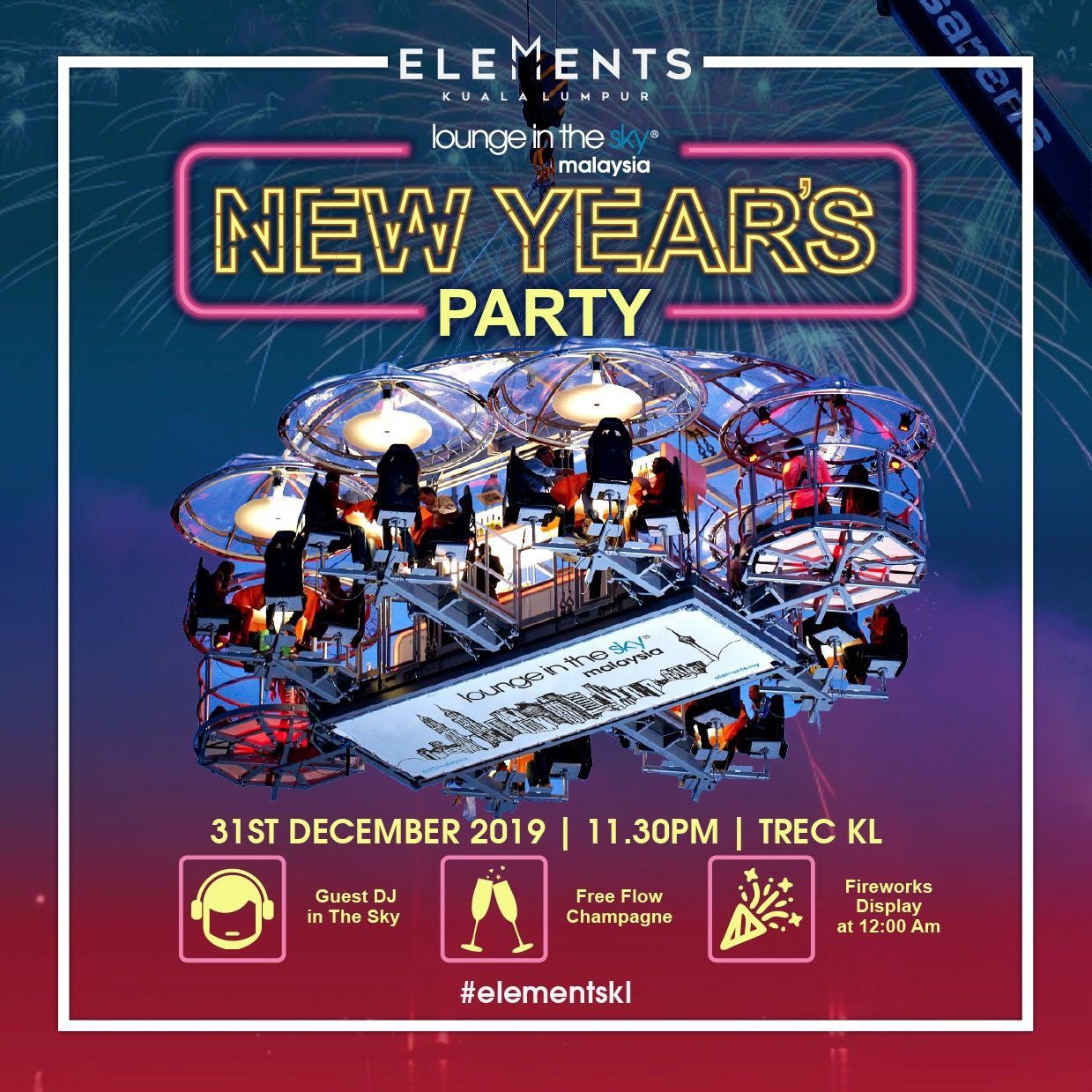 New Year&#039;s Eve Kuala Lumpur 2020 - The Yum List