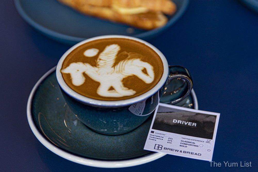 Coffee KLCC coffee with unicorn latte art