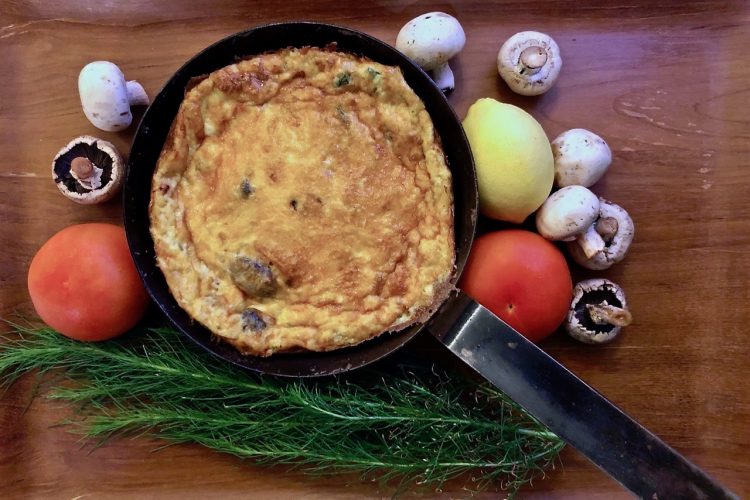 Bric-a-Brac Baked Frittata Recipe