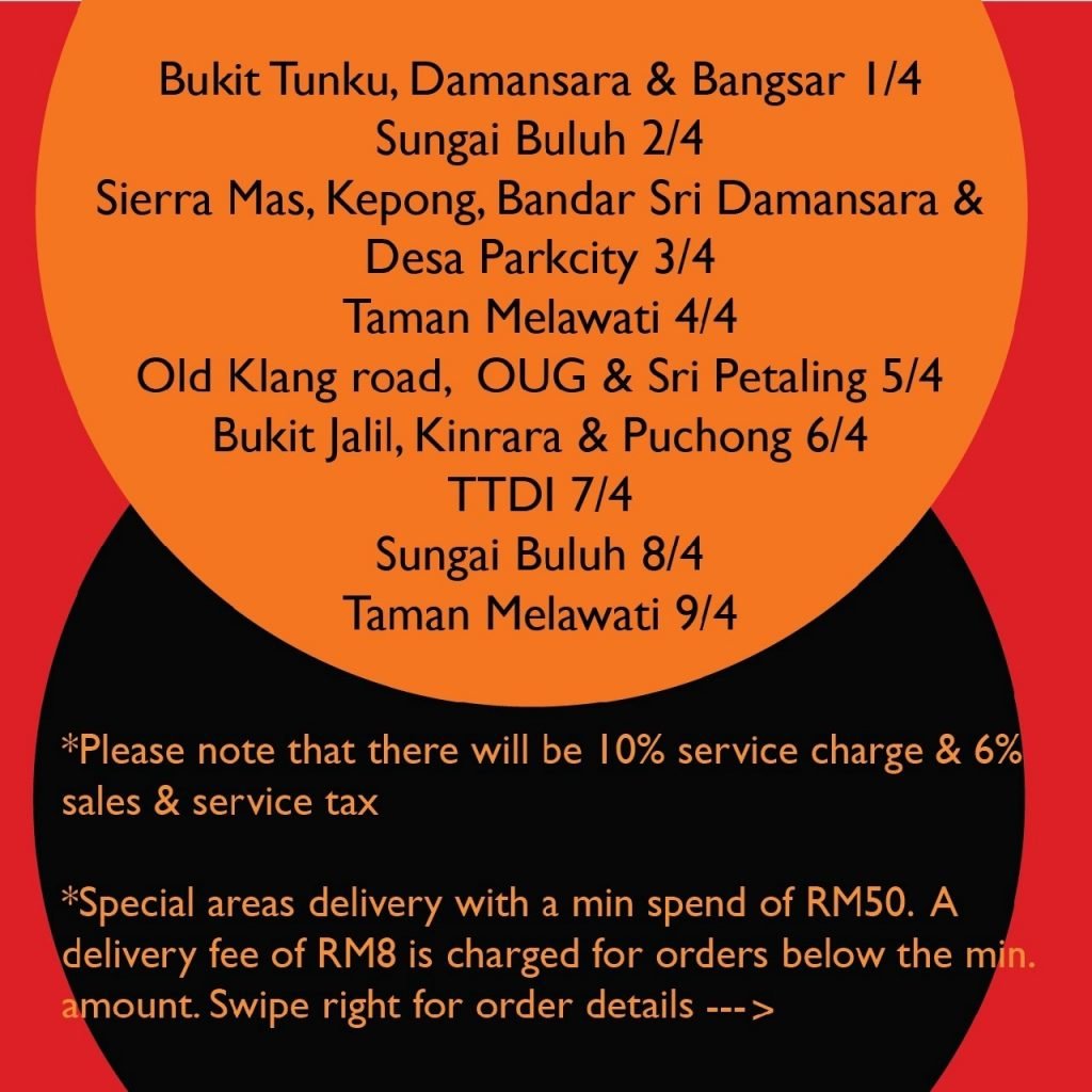 food delivery KL MCO