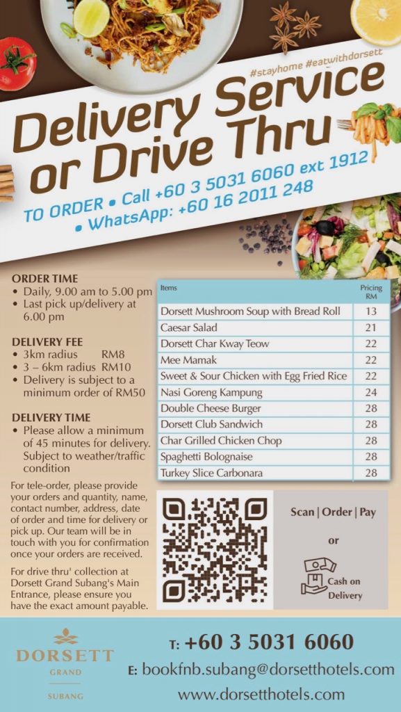 Dorsett Menu