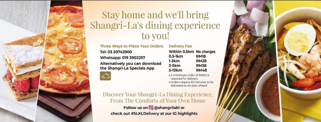 Shangri-La Delivery Fees