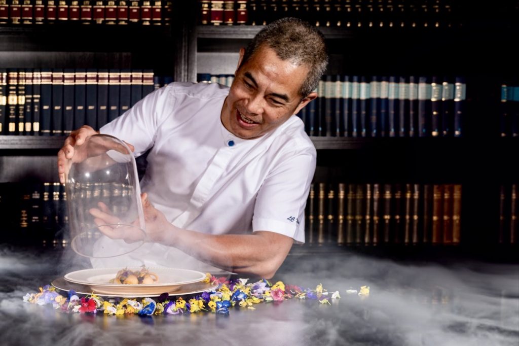 Chef Wai at The Library, Ritz-Carlton Kuala Lumpur shares his Semai Chocolate Fondant recipe Chef Wai The Library