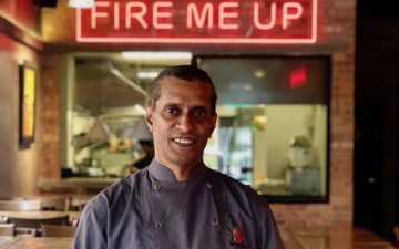 Chef Mike Pravin The Fire Grill TTDI