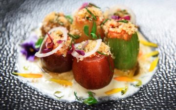 Textures of Heirloom Tomatoes Recipe