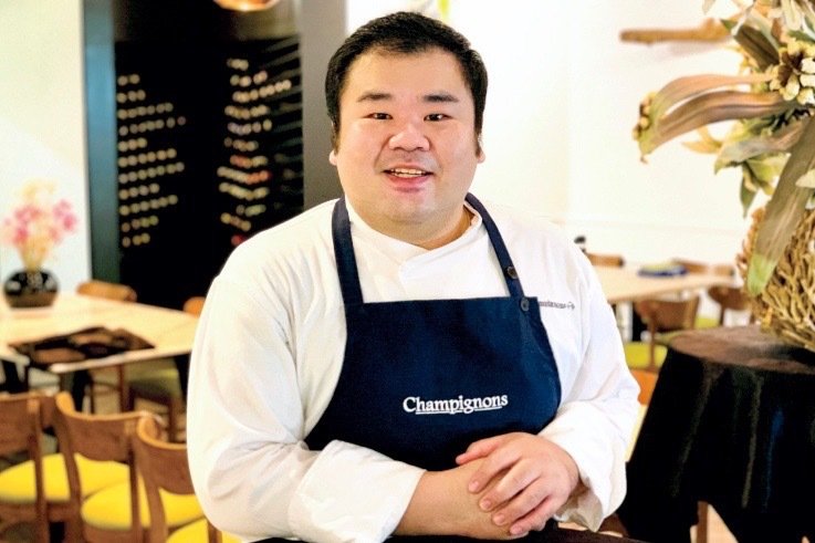 Chef Gary Chung Champignons at Oasis