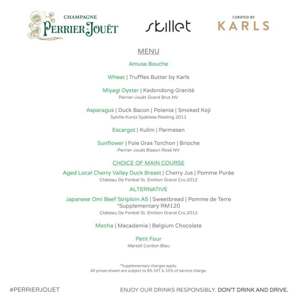 Perrier Jouet Brunch