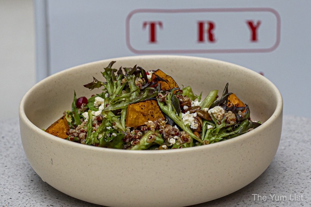 Three Years Old Cafe Review Pumpkin Patch Salad