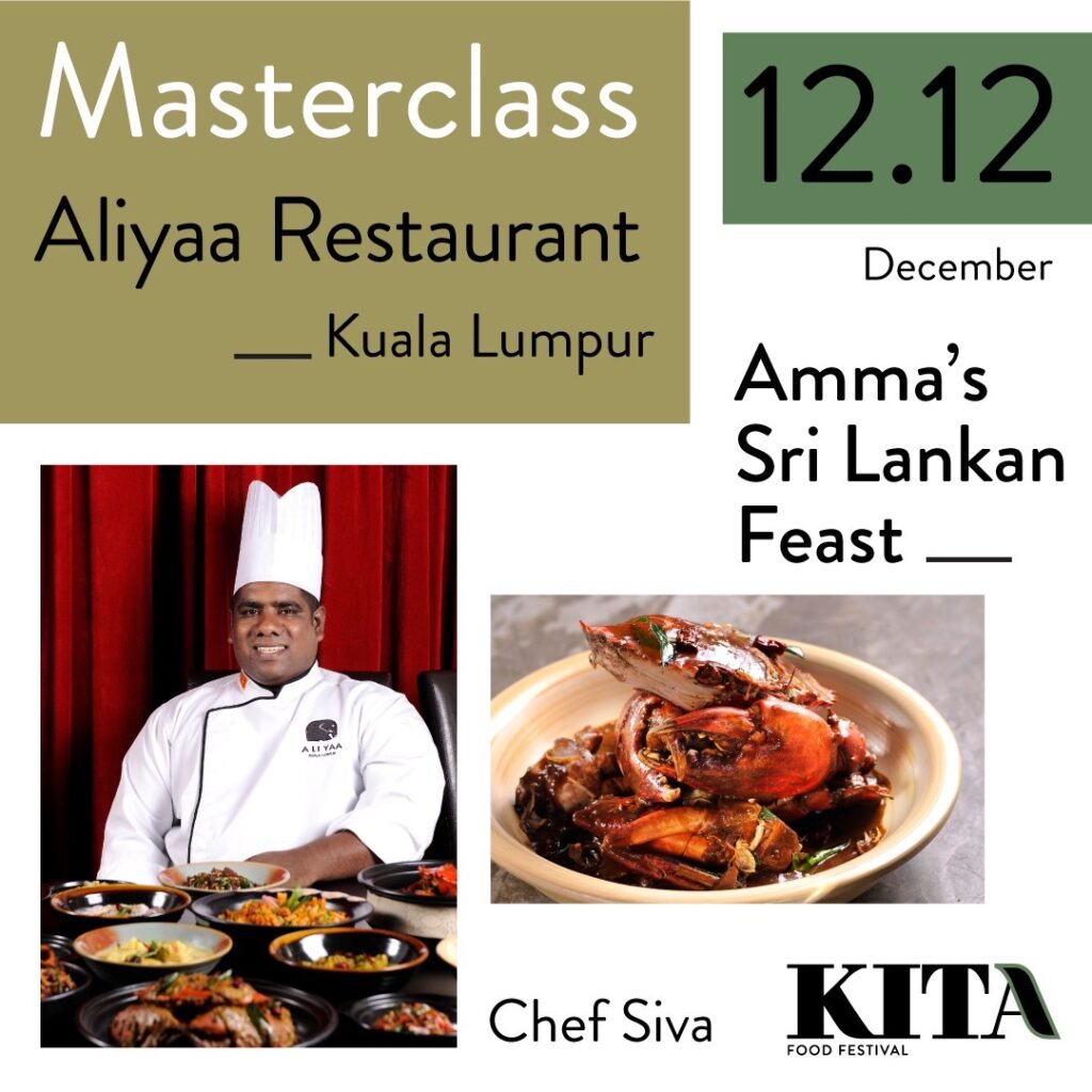 Masterclasses Kuala Lumpur Kita Food Festival 2021