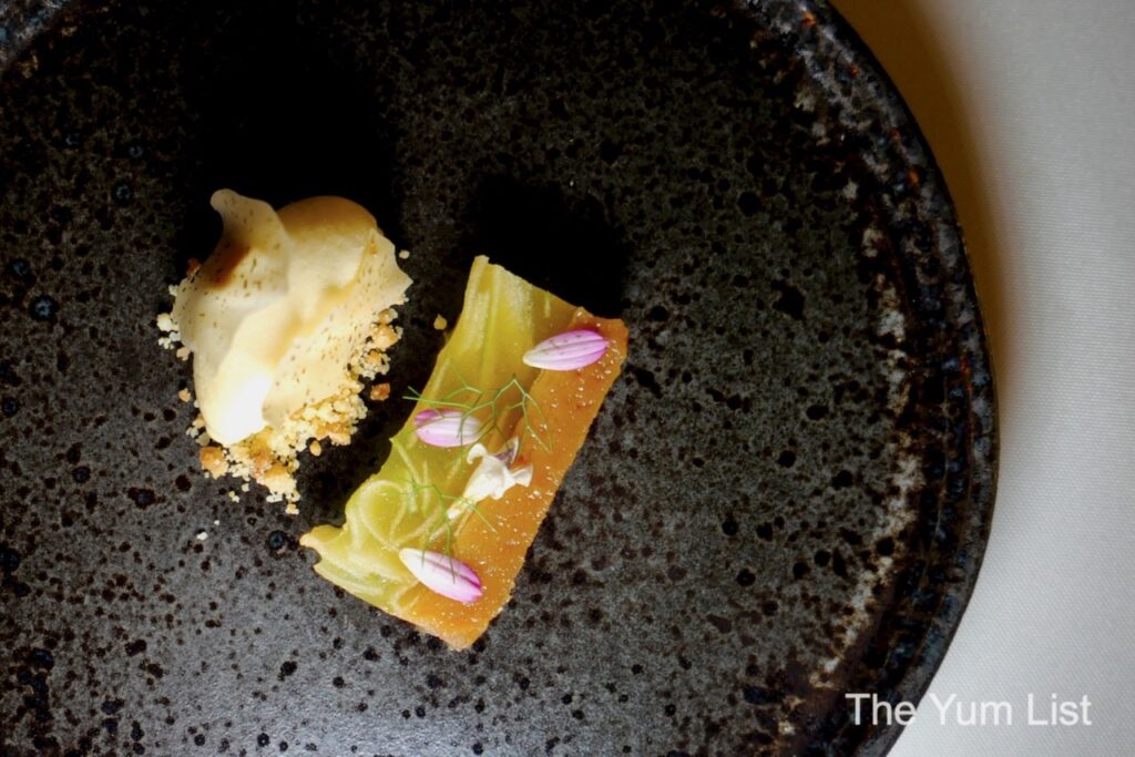 Fine Dining Penang Apple Terrine