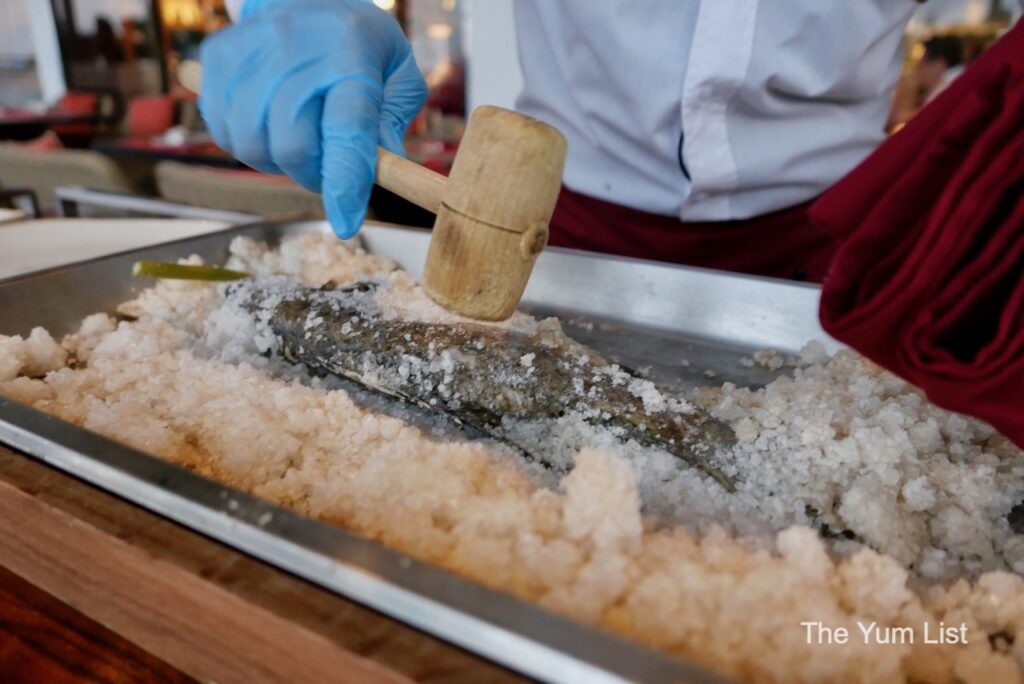 Branzino in Crosta di Sale