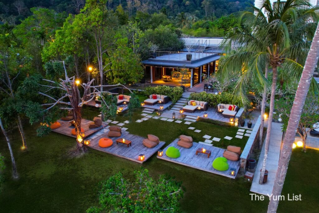 The Deck aerial view