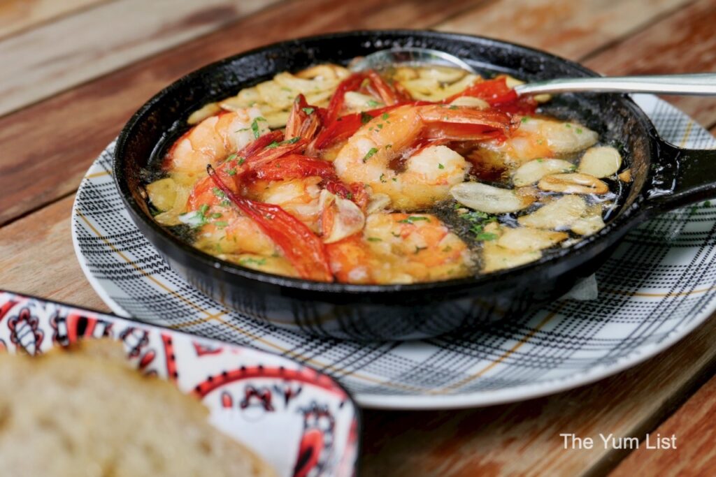Bocado 的菜单  KL Bukit Damansara Gambas al Ajillo