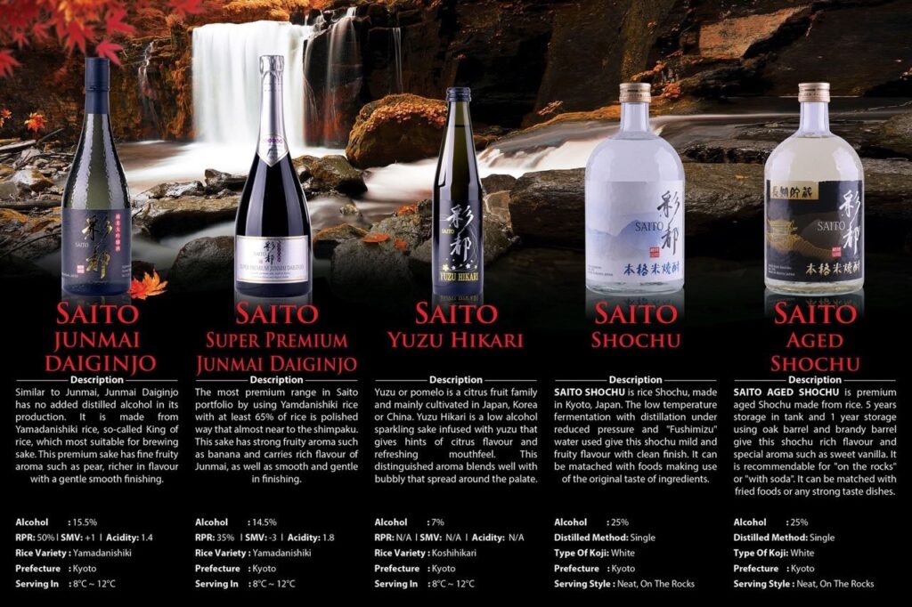 Saito Sake Malaysia 