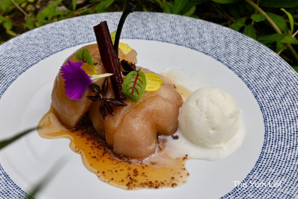 Spiced Poached Pear 