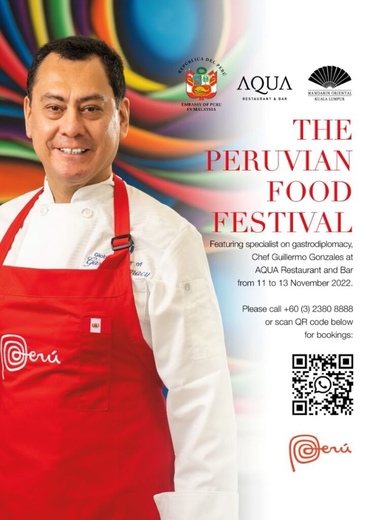 The Peruvian Food Festival at Mandarin Oriental